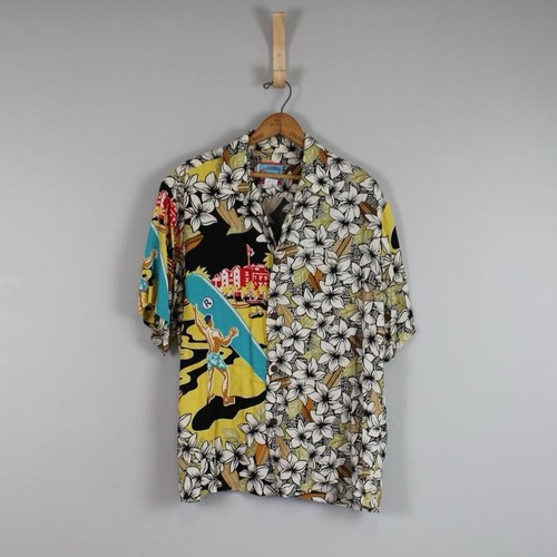 Camicia hawaiana vintage uomo