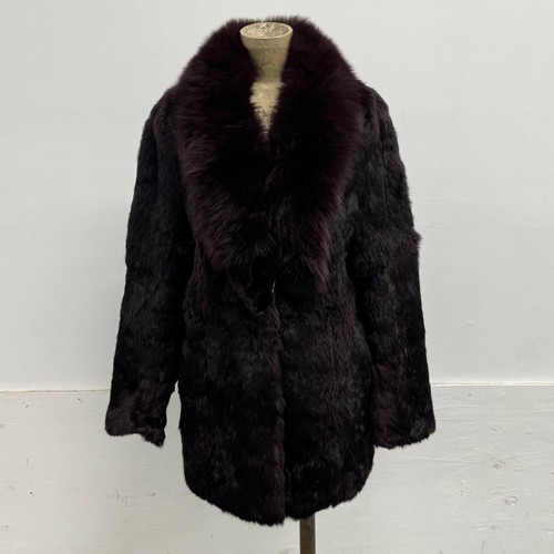 Cappotto giacca pelliccia