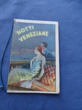 Clendarietto tipo barbiere 1940-Notti Veneziane-Gran caffe' "Roma"-Benevento