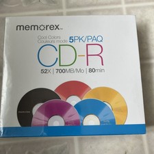 Memorex Cool Colors CD-R 52X
