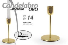 CANDELABRO COLORE ORO