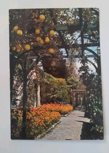 Cartolina lago como villa - cartolina,