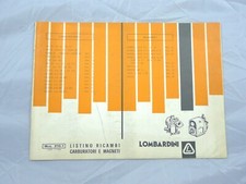 CARBURATORI MAGNETI LOMBARDINI