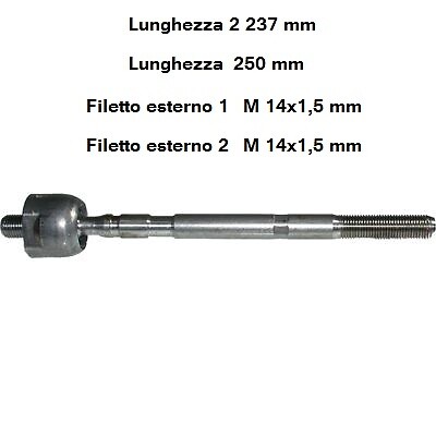 Tirante scatola sterzo ant - yy,