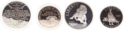 Usa dollar argento mezzo - usa,