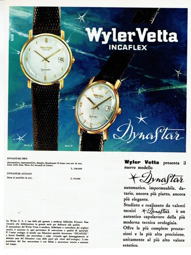 1965 wyler vetta - 1965, incaflex