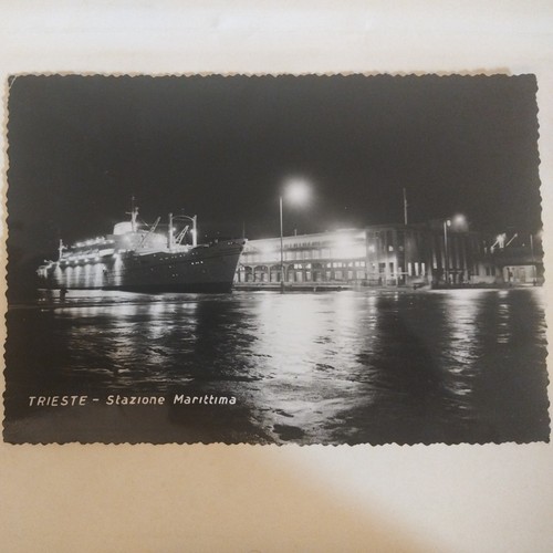 Cartolina antica trieste - cartolina,