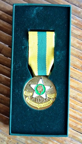 Medaglia centenario stella - medaglia, al