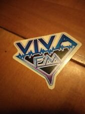 ADESIVO VINTAGE RADIO VIVA FM