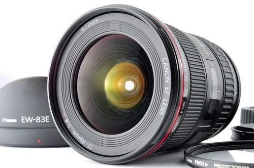 Canon 40mm l usm - 17-40mm, f4