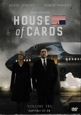 DVD House of cards 3 stagione