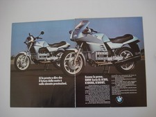 advertising Pubblicità 1983 MOTO BMW SERIE K K100 K 100 RS/RT