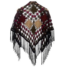 Boho uncinetto triangolo