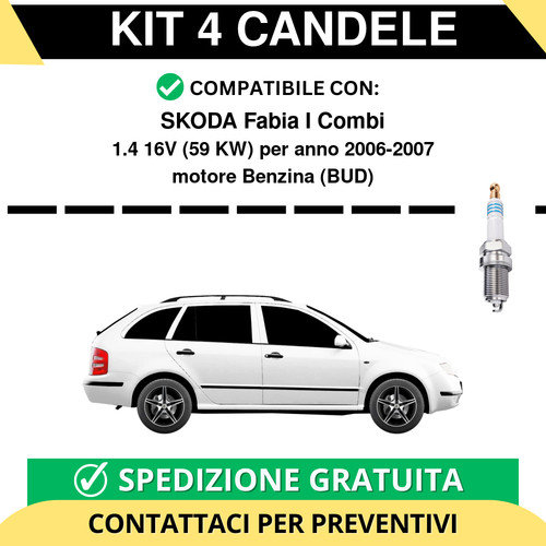 Kit candele per - 4,