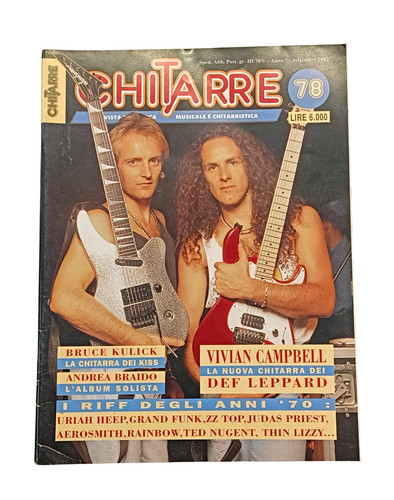 Rivista chitarre 78 - rivista,