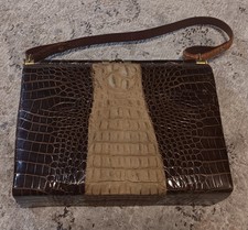 Borsa/borsa in coccodrillo