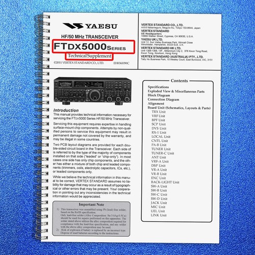 Yaesu ftdx5000 series - ftdx5000,