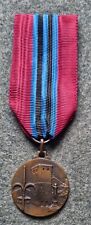MEDAGLIA FASCISTA ORIGINALE VOLONTARI DI GUERRA GIULIANI AI LEGIONARI PARTENZA A.O.I.