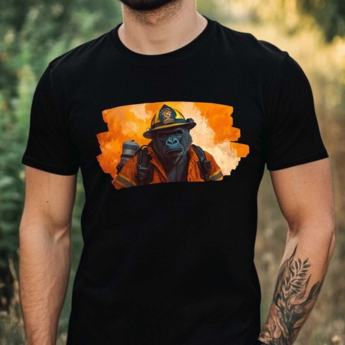 Shirt uomo gorilla come - t-shirt,