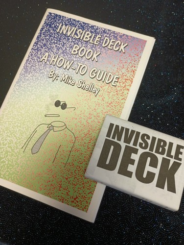 Invisible deck book how - invisible,