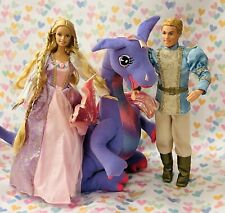 Barbie 2002 Vintage Rapunzel, ken & Penelope Doll, Magic Growing Hair vintage