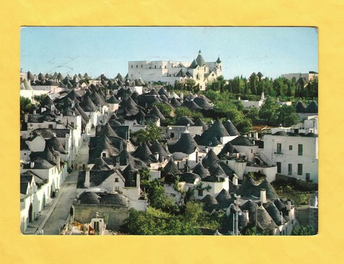 Cartolina alberobello centro - alberobello,