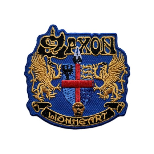 Saxon patch sew iron on - patch,