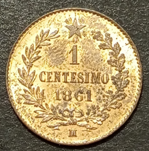 Centesimo lire valore 1861 - centesimo,