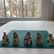 Set di 5 statue vintage tipo