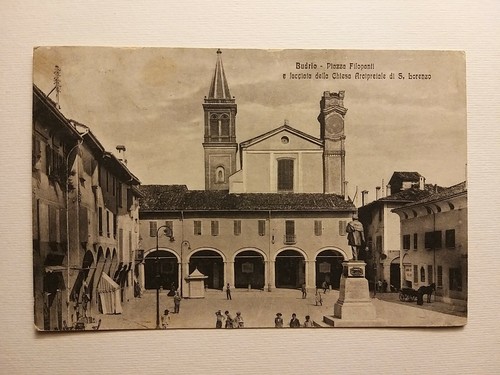 Budrio piazza - budrio, (bologna).