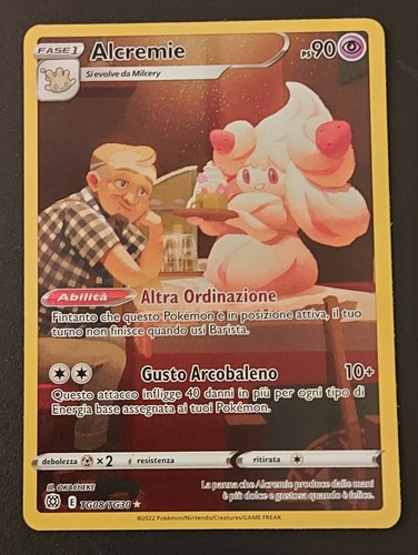 Carte pokemon alcremie - carte,