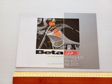 Beta Motard 4.0 - Alp 4.0 - Alp 200 2004 depliant originale italiano