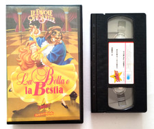 Vhs La Bella e la Bestia Stardust Film Animazione Videocassetta Favole (K18)