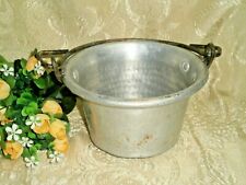 ORIGINALE PICCOLO PAIOLO ALLUMINIO DIAM 15 H 10 CM 
