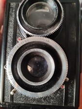 macchina fotografica anni 60 vintage 6x6 a pozzetto Biottica