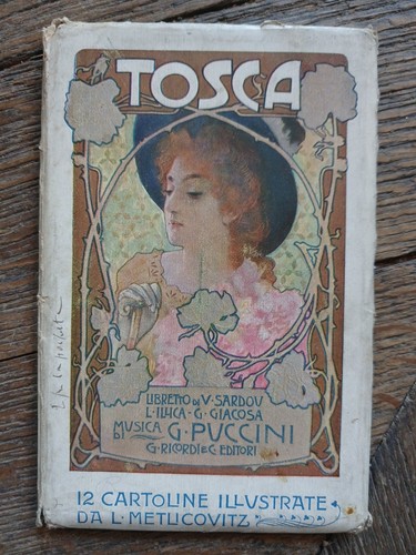 Tosca cartoline illustrate - tosca-12,