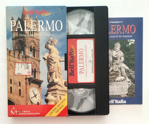 Vhs palermo bell italia video - vhs,