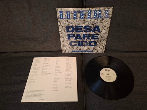 Litfiba desaparecido vinile - desaparecido,