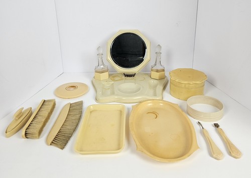 Antico kit rasatura - , barbiere