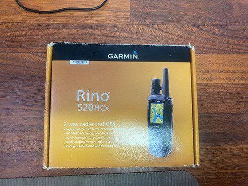Nob garmin rino 520hcx - rino, gps