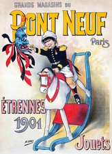 Toys French Pont Neuf Rocking