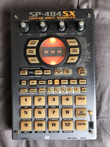Sampler roland 404 sx - roland, sp-404-sx