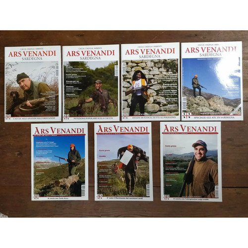 Lotto riviste caccia ars - lotto,