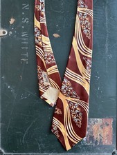 Cravatta anni 40/50 seta