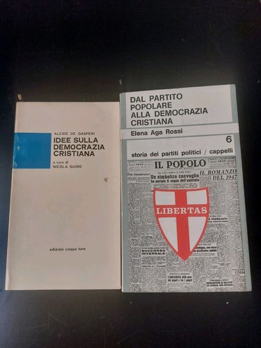 Libri democrazia cristiana - libri,