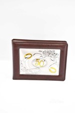 Album Portafoto Anniversario 50' Matrimonio Argentato 22x17 Cm