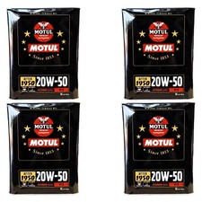 8 LT Olio Motore Minerale Motul Classic 20W50 Auto D' Epoca SF / CC API SF / CF