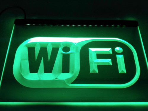 Insegna wifi led per - insegna,