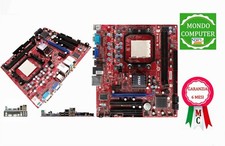 SCHEDA MADRE AM2 MSI MS-7302 +CPU AMD DUAL CORE + DISSIPATORE + 4 GB RAM