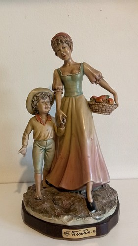 Statua ceramica visentin anni - statua,